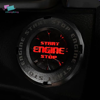 Abongbangbang Botão De Partida Rotativo Tampa Do Motor De Giro Automático Acessórios Decorativos