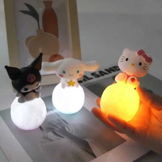 Action figure Hello kitty luminárias