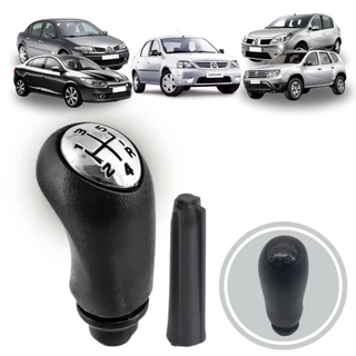 Manopla Do Cambio Marcha Duster Logan Megane Sandero Fluence