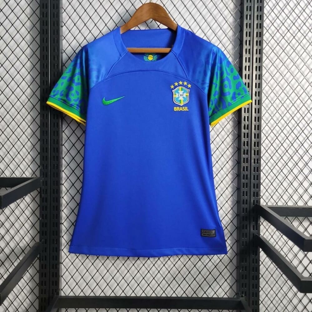 Camisa Feminina do Brasil Baby Look - Edição Limitada para a Copa