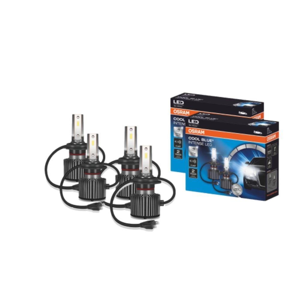 KIT Lâmpadas Osram Led Cool Blue Intense 2 pares H7 | Shopee Brasil