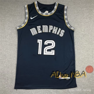75th Anniversary City Navy Camiseta Memphis Grizzlies Ja Morant #12 De Basquete 2023 NBA jerseys