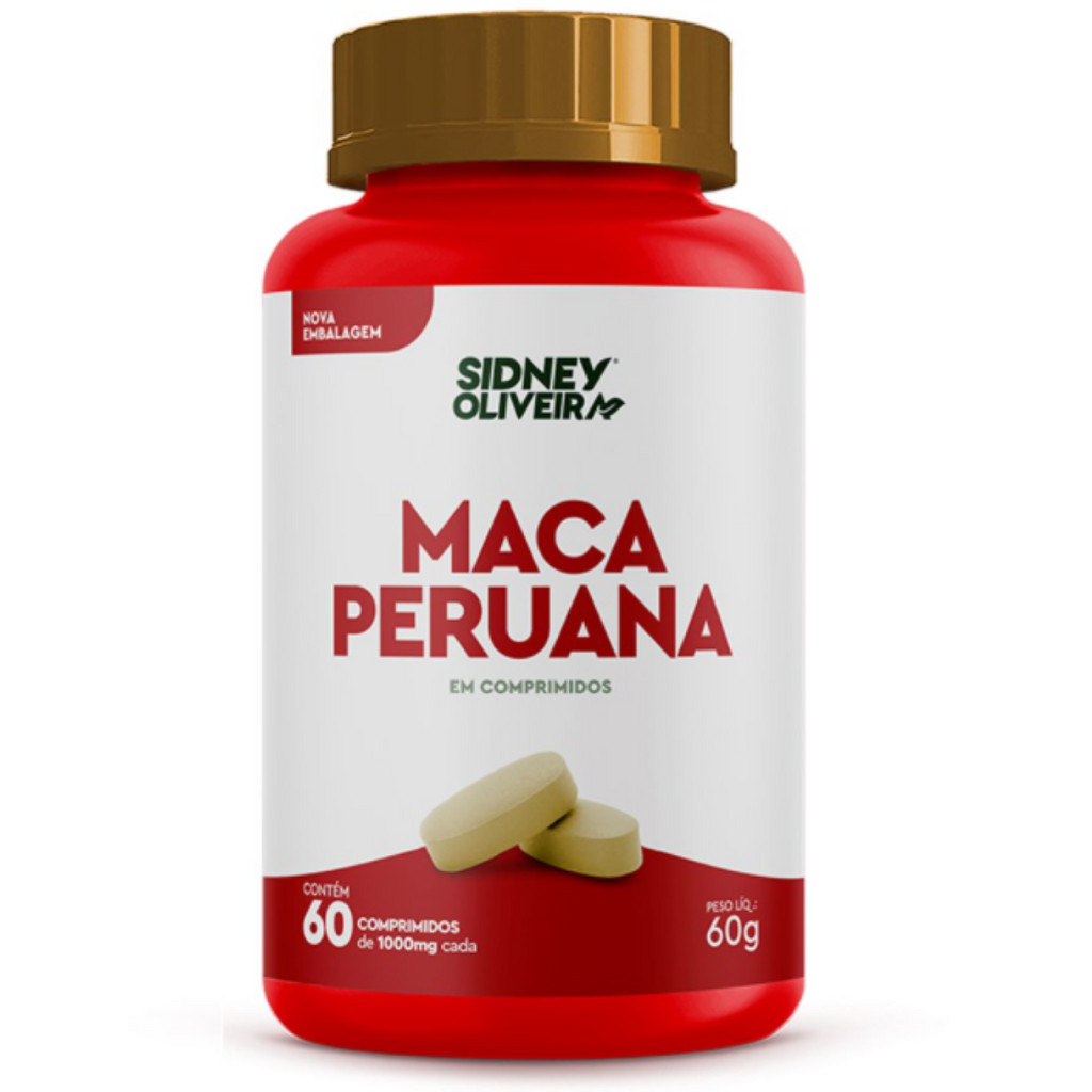 MACA PERUANA 60 COMPRIMIDOS POTENCIA ENERGIA PESSOAL MENOPAUSA | Shopee ...