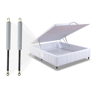 Par Amortecedor Cama Box Baú Casal 650n/65kgf Ortobom