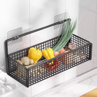 Kit 2 Prateleiras Suporte Metal Banheiro Cozinha Acessórios