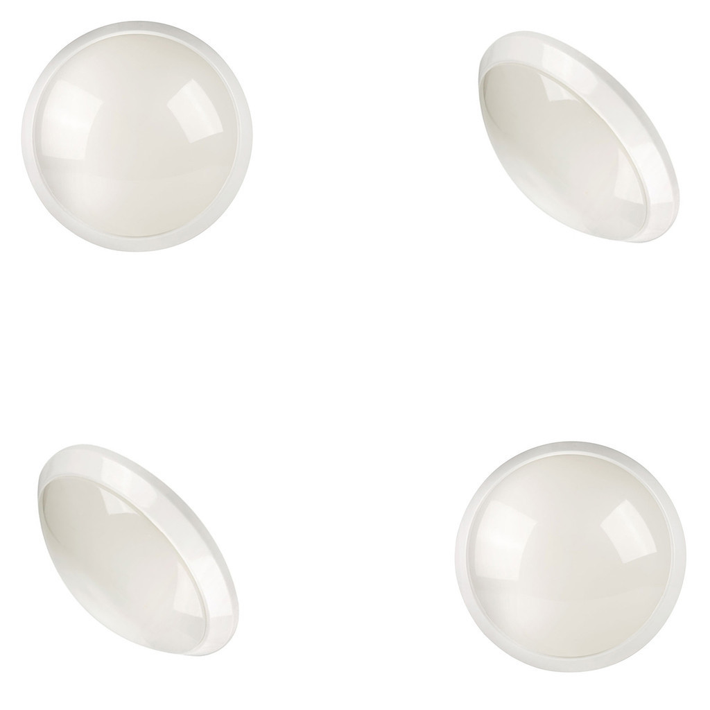 Kit 4x Luminaria Plafon Branco Eclipse 065876 InterNEED