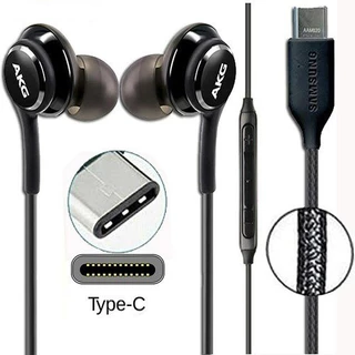 Fone De Ouvido Tipo C Para Galaxy S20 S21 S22 A80 Note 10 20