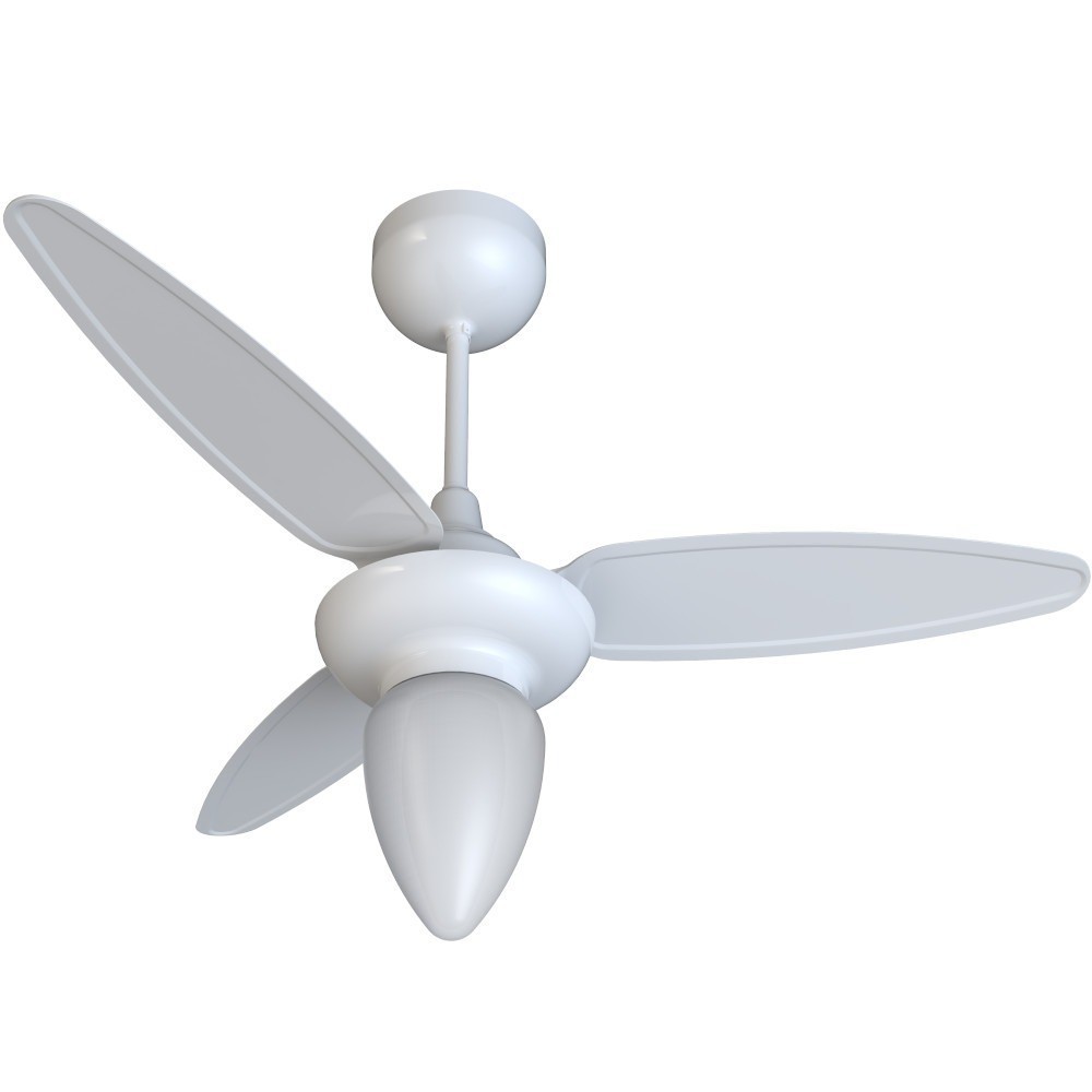 Ventilador de teto 3 pás com controle remoto - Wind Inverter - Ventisol