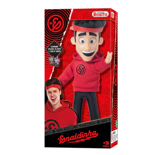BONECO ENALDINHO ORIGINAL ROSITA 25 CM COM PULSEIRA DO PODER