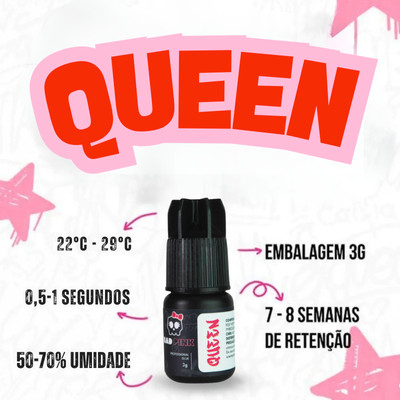 Cola Bad Pink Queen 3ml – Extensão de Cílios | Shopee Brasil