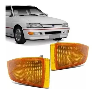 Par Lanterna Para Choque Dianteira Escort Xr3 1993 94 95 96