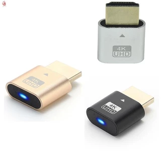 Plug Dummy 4K Compatível Com HDMI Luz LED Para Placas Gráficas , Acessórios PC , Adaptador De Display Vistual Desktoptop/Laptop