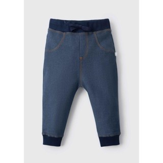 Calça Bebê Menino Jogger Em Malha Jeans Hering Kids