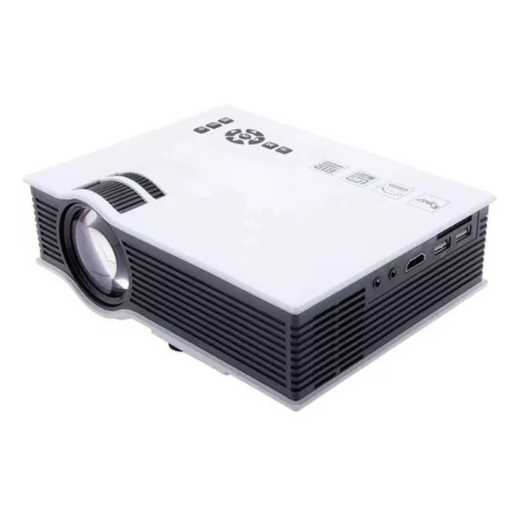 Mini Projetor Portatil TG-68 Bivolt 1800 Lumens Data Show Wifi