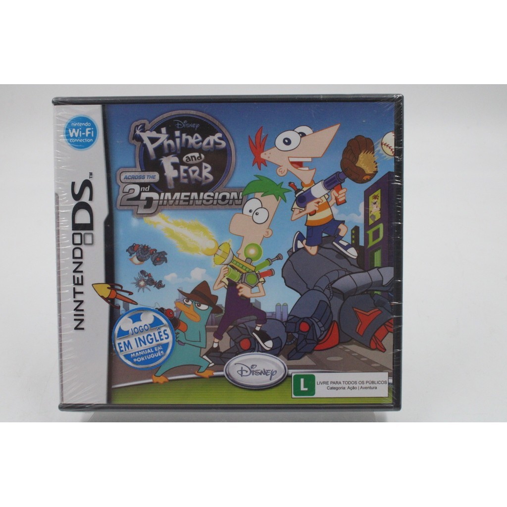 JOGO DS - PHINEAS AND FERB: ACROSS THE 2ND DIMENSION (1) | Shopee Brasil