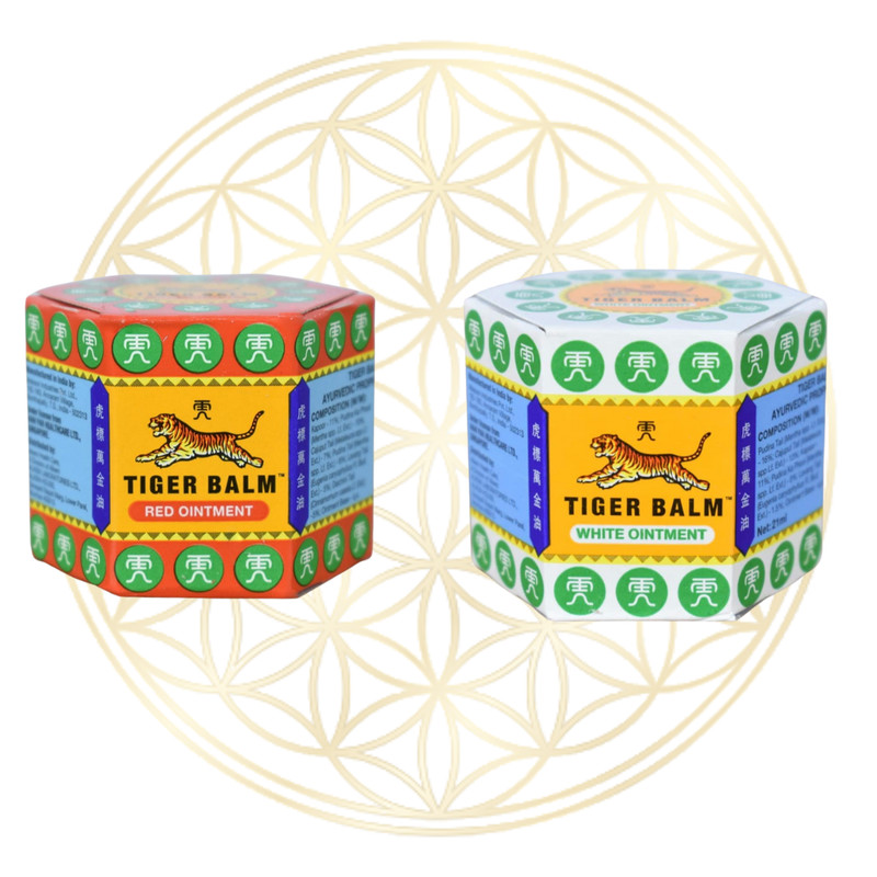 TIGER BALM POMADA 100% ORIGINAL (BRANCA | VERMELHA)