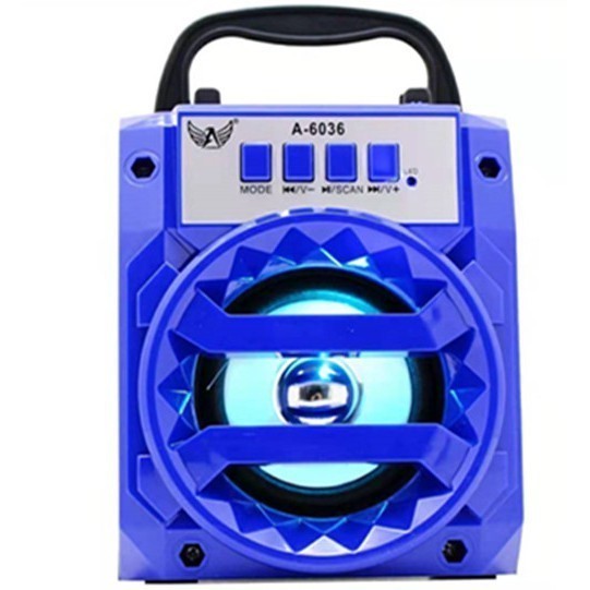 Caixa de Som Bluetooth Portátil Com FM SD Radio Pronta Entrega