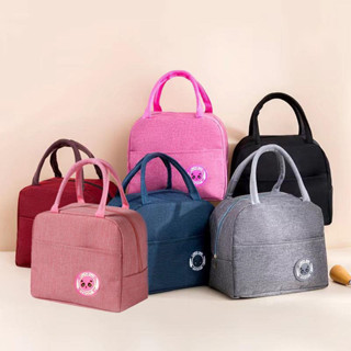 Bolsa Térmica Portátil de Mão Lancheira Marmita Viagem Piquenique Prático