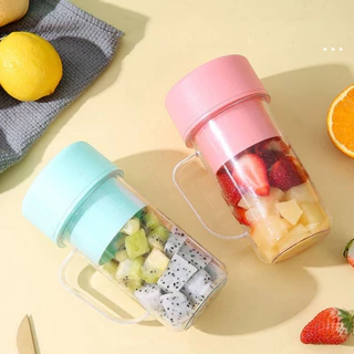 Liquidificador OSX Original Com 6 Laminas Mini Juicer Com Copo Tampa E Canudo OS-F6059