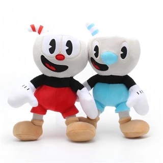 Pelúcia CupHead Xicrinho Caneco dos jogos desenho da netflix anime cabeça de xicara e canecas cup head