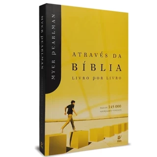 Livro Através da Bíblia livro por livro | Myer Pearlman em Oferta na Shopee
