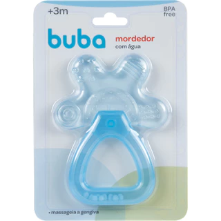 Mordedor Com Água e chocalho azul Buba