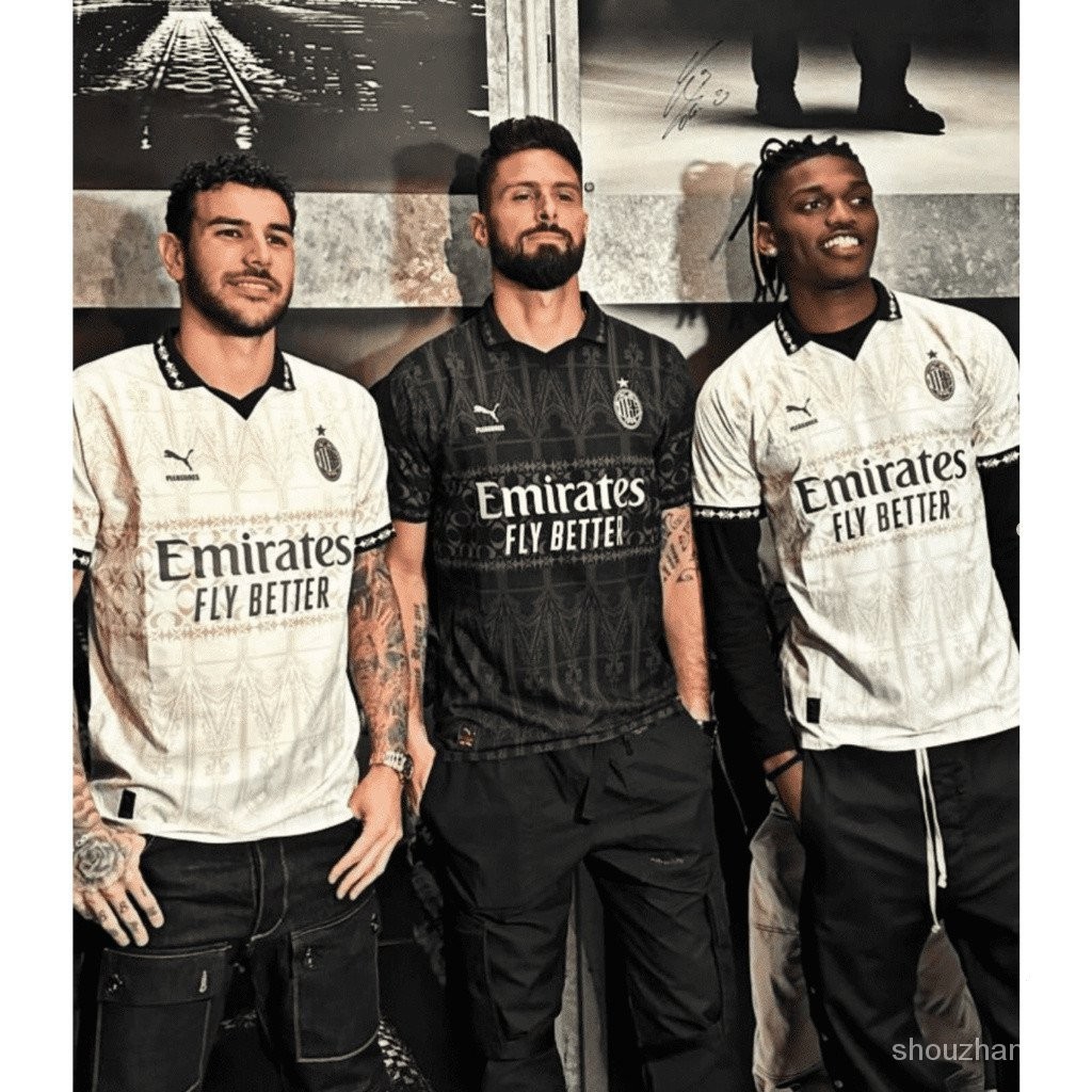 2034/2024 AC ML Quatro Convidados Futebol Camisa YJ 2006/07AC Milan