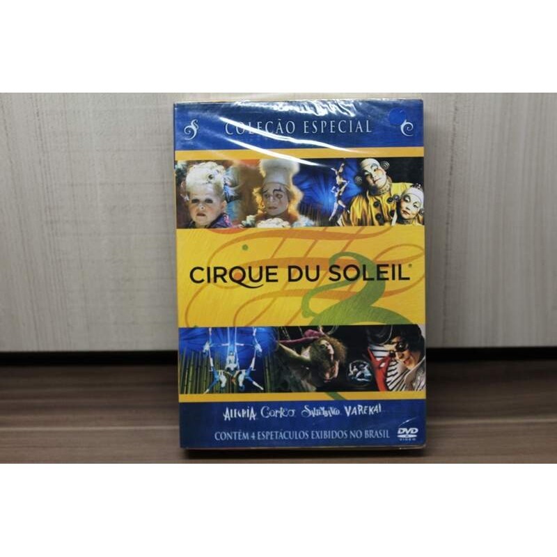 DVD Cirque du Soleil Coleção Especial Lacrado