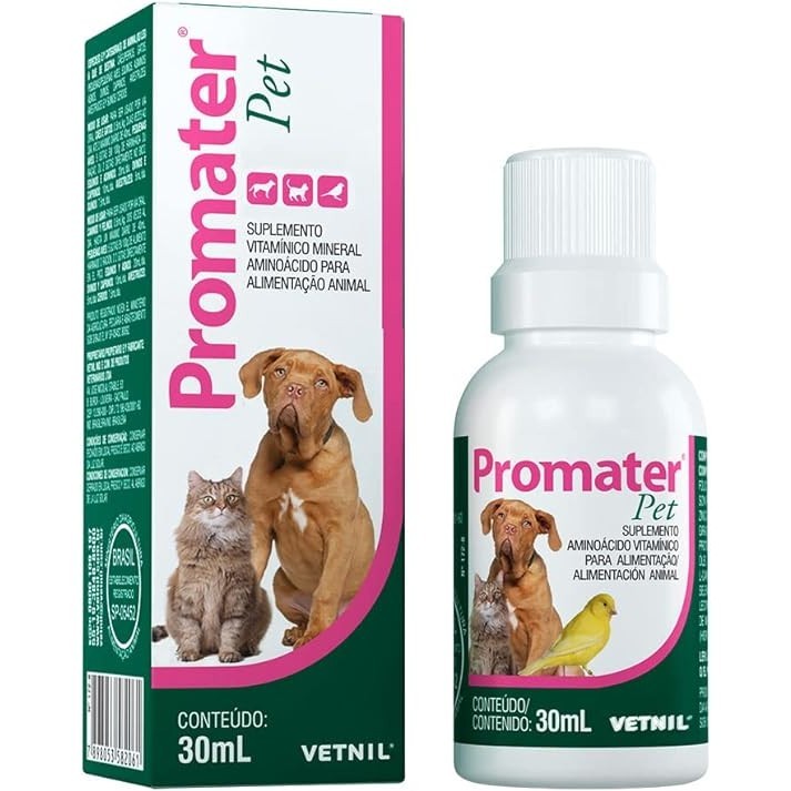 PROMATER PET VETNIL 30 ML | Shopee Brasil