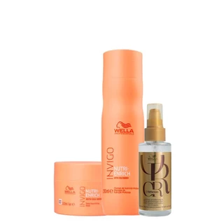 Kit Wella Professionals Nutri - Enrich em Oferta na Shopee