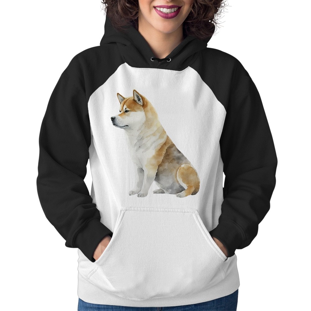 Moletom Feminino Cachorro Shiba Inu Blusa Frio Shopee Brasil