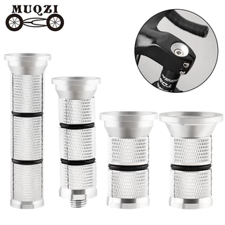 MUQZI Bike Fork Extender Plug 28.6mm 31.8mm Adaptador De Direção Do Garfo De Liga De Alumínio De Fibra De Carbono Para MTB Road BMX Bicycle Expander