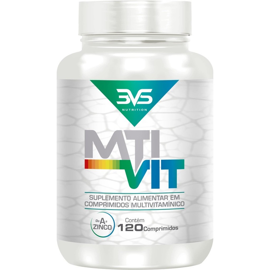 Multivitamínico De A a Z Com 100% de IDR Formula Avançada E Matéria Prima Importada Duração De 4 Meses - 120 TABLETES