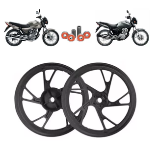 RODA LIGA LEVE TITAN/FAN 150 ESD FREIO A DISCO PE DE GALAINHA 2004 ate 2013 em Oferta na Shopee
