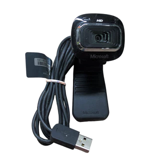 Webcam Microsoft LifeCam HD3000 Resolução HD 720p Zoom 4X USB 2.0 Microfone Integrado