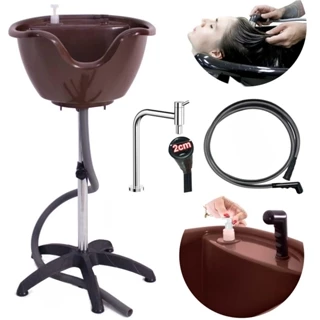 Lavatório De Cabelo Portátil Cuba Móvel Salão Beleza + Ducha em Oferta na Shopee