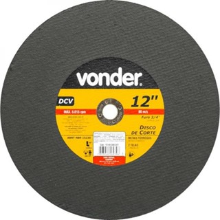 Disco de corte 300 x 3,2 mm x 3/4" - DCV - Vonder