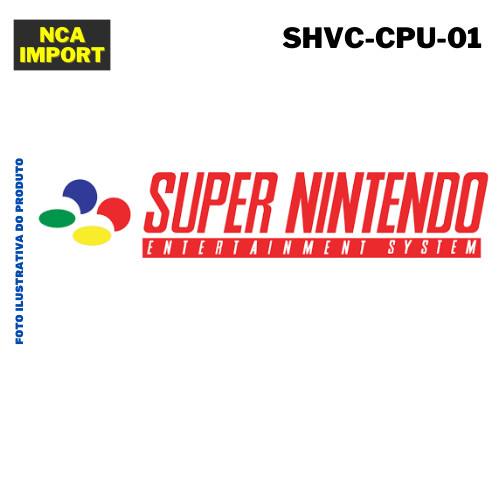 SHVC-CPU-01 - Kit Capacitores Eletrolitico Recap p/ NINTENDO + Cristal + Regulador
