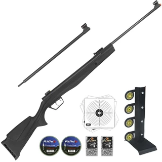 Espingarda 5.5/4.5mm Black Panther Beeman + Alvo Full Metal