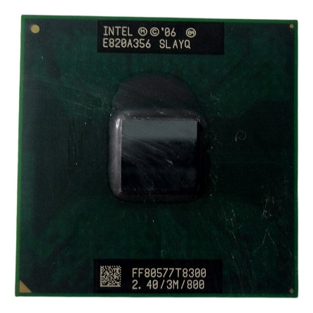 Intel Core 2 Duo T8300 Slayq 2.40ghz 800mhz 3mb Pga478 | Meses sin interés
