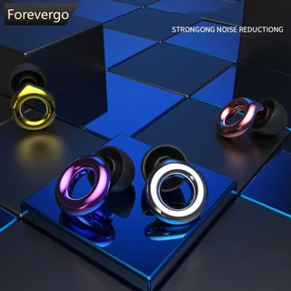 FOREVERGO Portable Tampões Auriculares Macios De Silicone Anti-Ruído Laváveis Com Redução De Reutilizáveis Para Dormir K8W5