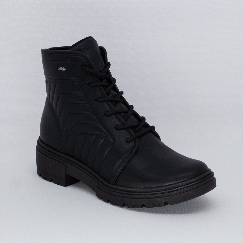 Bota Coturno Dakota Cano Curto Feminina Conforto Tratorada