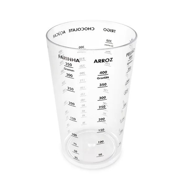 Copo Medidor e Dosador Graduado Acrílico 580ml