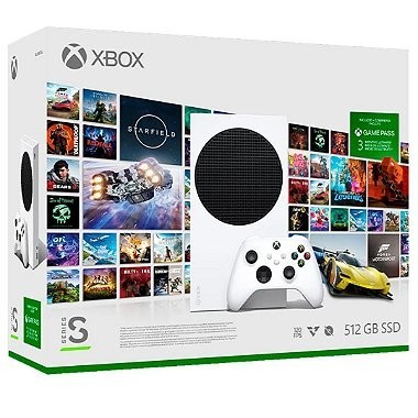 Xbox Series S 512gb 1 Controle + Game Pass Microsoft Novo