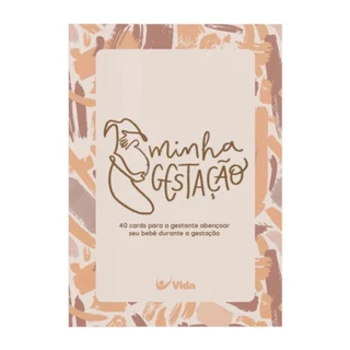 Minha Gestação | 40 Cards para a gestante abençoar seu bebê durante a gestação em Oferta na Shopee