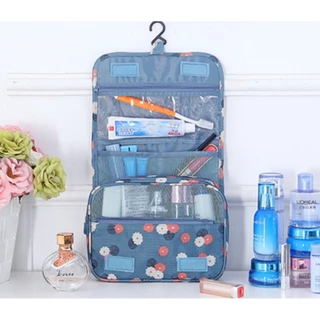 Necessaire Organizadora Bolsa Viagem Higiene Pessoal Com Divisória Cabide Gancho YB-921 yobel em Oferta na Shopee