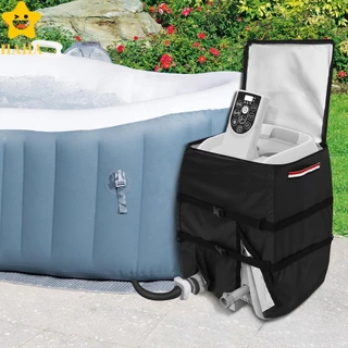 Banheira De Hidromassagem Spa Aquecedor Bomba Capa À Prova Dwaterproof Água Com Zíper Proteção Para Todos Os Climas Shop