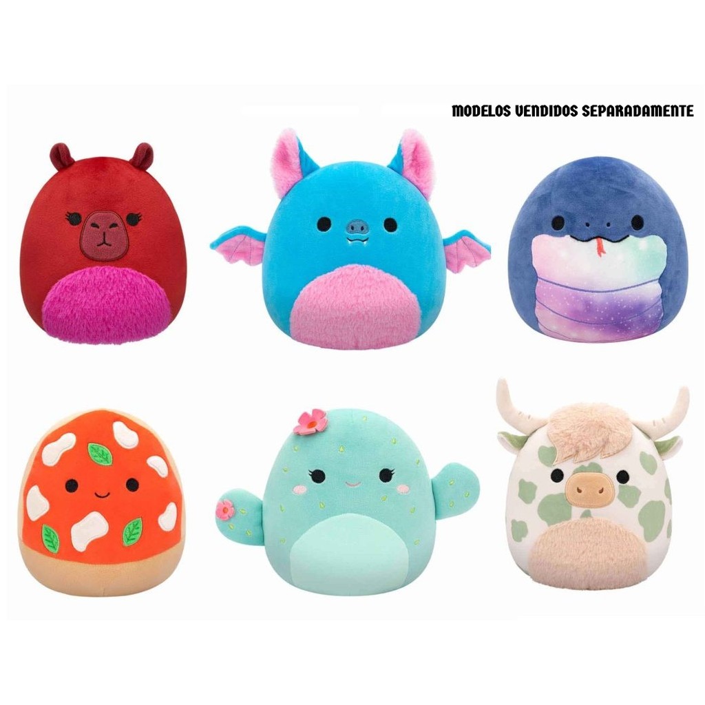 Pelúcia Squishmallows 20 cm - Jazwares - Sunny | Shopee Brasil