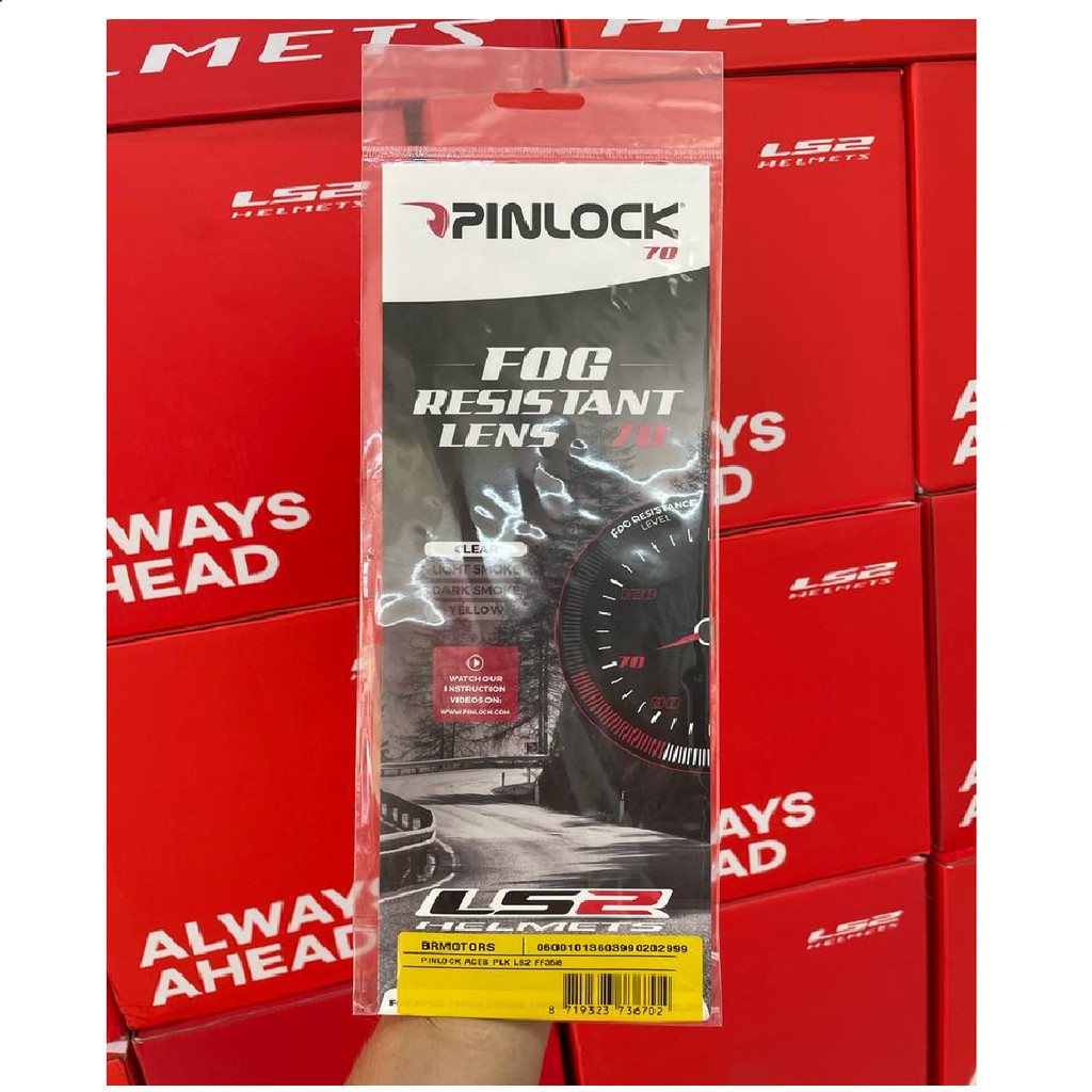 Pinlock Viseira Capacete Ls2 Ff358 Original