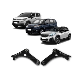 KIT BANDEJA INFERIOR S/PIVO C3 PICASSO AIRCROSS C3 PEUGEOT 2008 208 (KITBDJ0708)